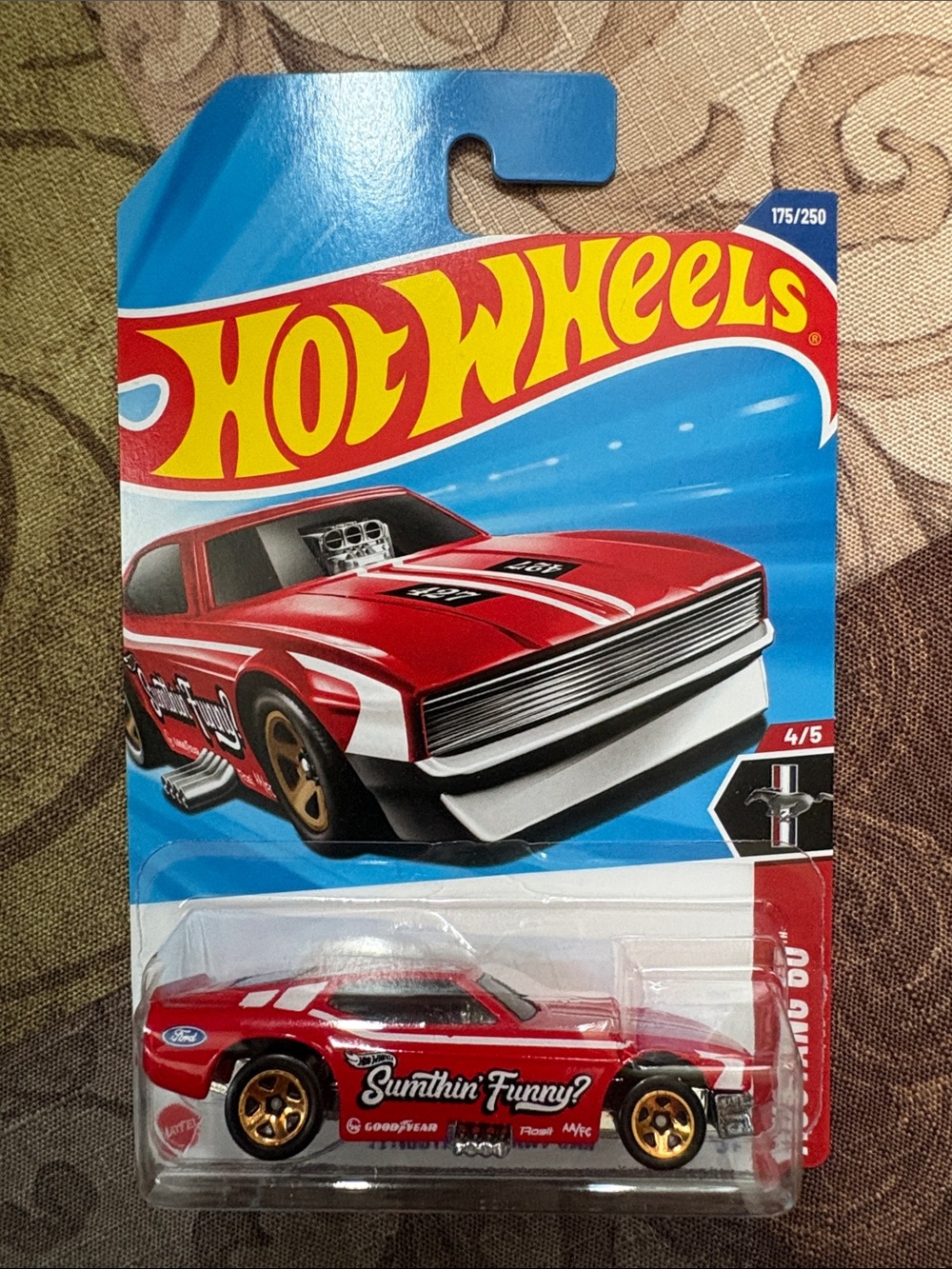 🛍️5/$20🛍️Hot Wheels'Sumthin Funny?' 1971 Mustang